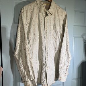 Tommy Bahama Denim Men's Sz XL Long Sleeve Button Up Shirt Multicolor